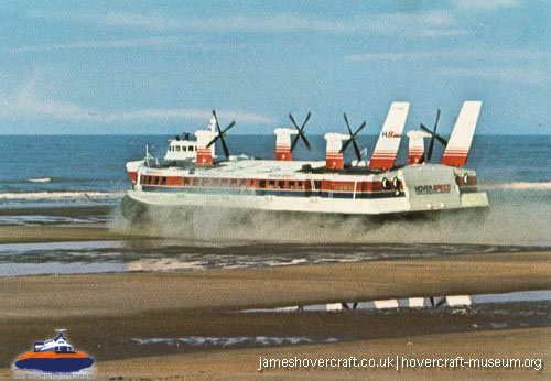 SRN4 Sure (GH-2005) with Hoverspeed -   (The <a href='http://www.hovercraft-museum.org/' target='_blank'>Hovercraft Museum Trust</a>).